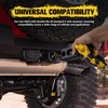 BUNKER INDUST Shackle Hitch Receiver 3/4" D Ring Shackle w/Trailer