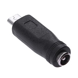 Audio Fan Converter Adapter DC 5.5 OD 2.1mm Inner Diameter Female => Micro USB Male (Micro B Type Plug)