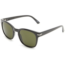 Electric Rip Rock Round Sunglasses, Gloss Black, 50mm + 1