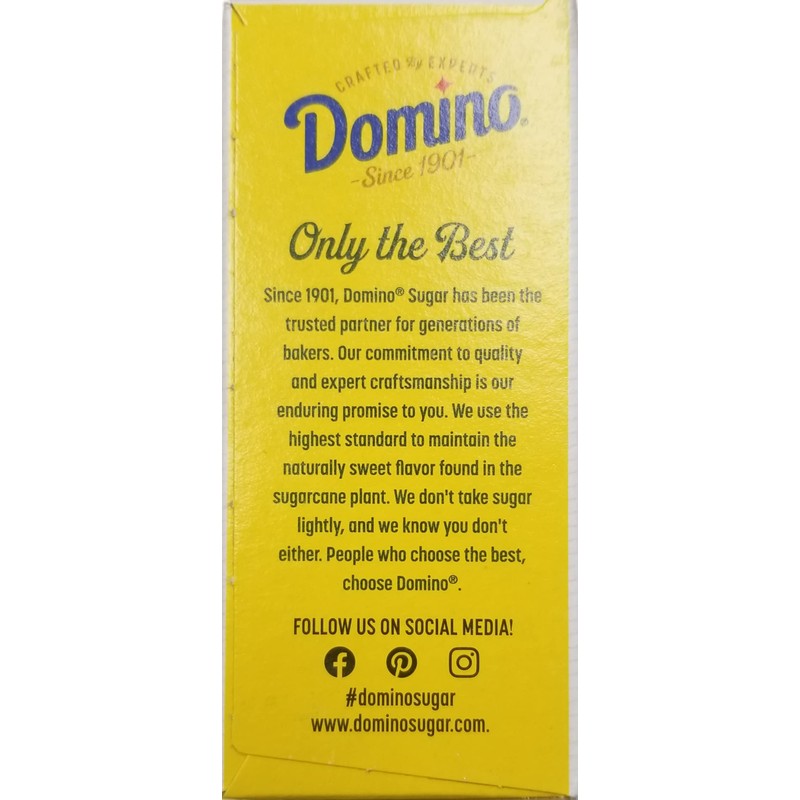 Domino Premium Pure Cane Sugar Cubes Dots, 1 Pound Box