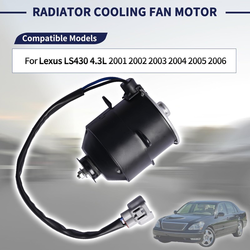 Magimaker Radiator Cooling Fan Motor Driver Side Compatible with Lexus