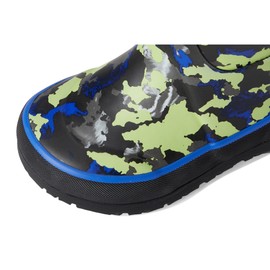 Bogs Kids Rainboot Camo Texture, Black Multi, 10 M Little Kid