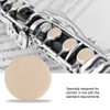 Clarinet Mouthpiece Patches Pads Cushion Beige Pack of 17