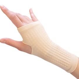 Bedrock Bath Back of Hand Wrist Support (Beige) 6627-F-F