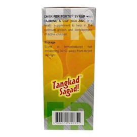 Cherifer Forte Jarabe Infantil Doble Chlorella Zinc 240 Ml