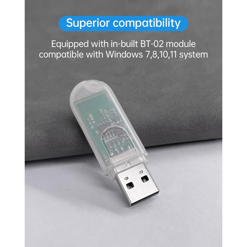 WitMotion USB-HID Wireless Bluetooth 2.0 Adapter, HID Tech, BT-02 Chip【CH340