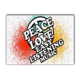 Makoroni -Peace Love Easy Listening Music - Jigsaw Puzzle 80 pcs, DesJ84