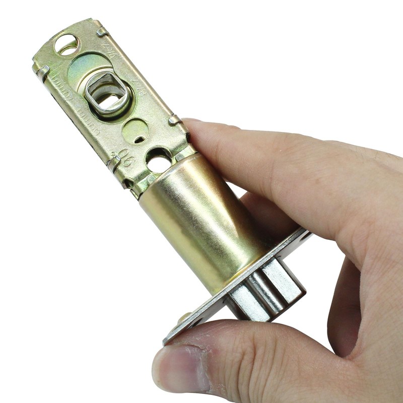 Cionyce Tubular Mortice Latch, Passage Door Latch, Adjustable Flat Latch