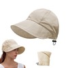 huablo] UPF 50+ Womens Sun Hat Wide Brim Sun Hat