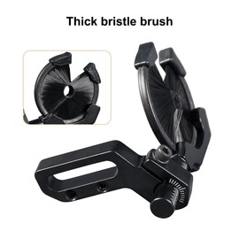 MiOYOOW Arrow Rest Compound Bow Rest Adjustable Archery Stand Brush for Left and Right Hand