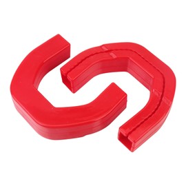 WZYJGTOP Front Hitch Tow Hook Cover Compatible with for 2019-2024 Dodge RAM 1500 Accessories (Not Fit for RAM 1500 Classic, Warlock, RAM 2500, RAM 3500)（Red）