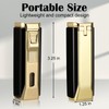 FLABOX Triple Jet Flame Torch Lighter with Punch and Holder,