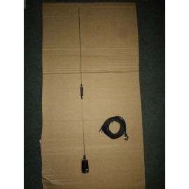 TRAM BROWNING 5/8 WAVE DUAL BAND ANTENNA KIT 2 METER 144 / 440 Mhz TRAM 1180 NMO 17 Feet Cable