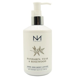 Niven Morgan Mandarin, Teak and Rosewood Hand and Body Lotion 10.5 Fl Oz / 310 mL