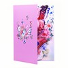 SVNXI Greeting Cards with Envelopes, Pop-up Style,Butterfly Card for Mother's
