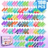 100 PCS Mini Pop Fidget Toys Pack Party Favors, Easter