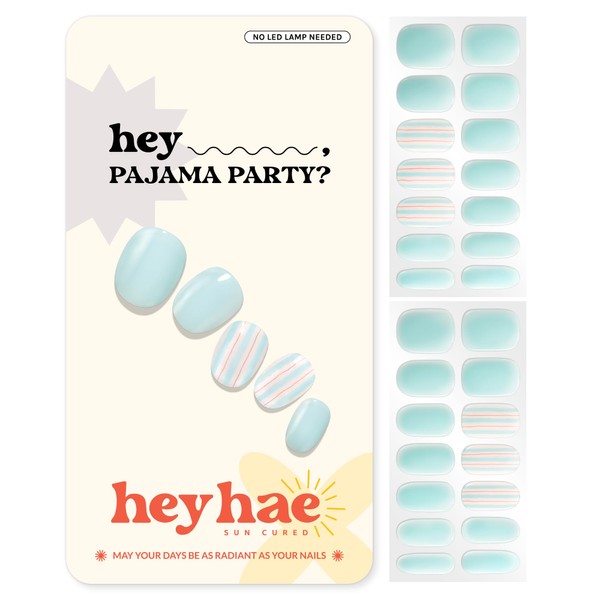 Heyhae Semi Cured Gel Nail Strips | No LED Lamp