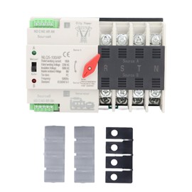 AC220V Dual Power Automatic Transfer Switch 4P Millisecond Switching Generator Changeover Switch ATS 100A