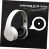 Housoutil 1pair Earphone Protective Covers Knitted Cloth Dustproof Earphone Protectors