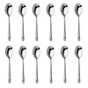 Nambe Frond 18/10 Stainless Steel Teaspoon (Set of Twelve)