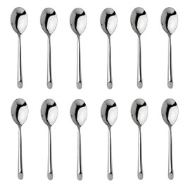 Nambe Frond 18/10 Stainless Steel Teaspoon (Set of Twelve)