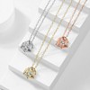 DHQH Bridesmaids Gifts Set of 6 Necklace Cubic Zirconia Knot