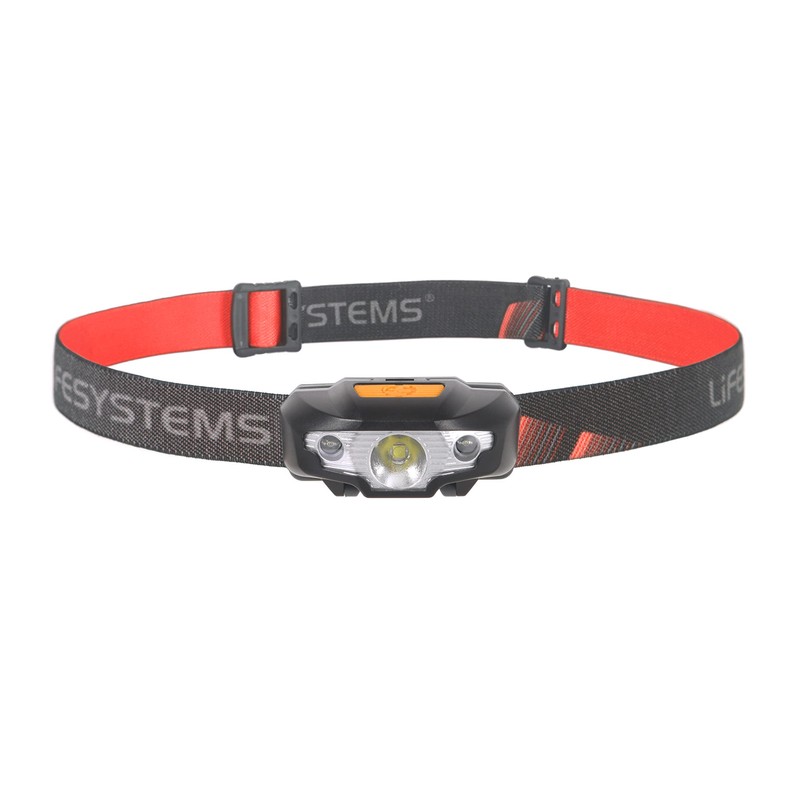 Life Systems Intensity 155 LED Head Torch, Black, One Size