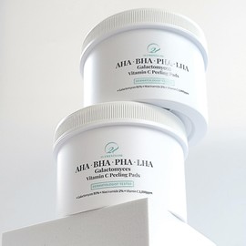 O21 Avapara Galactomyces Vitamin C Peeling Pads 60 Sheets / O21 아바파라 갈락토미세스 비타민 C 필링 패드 60매