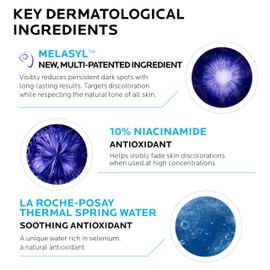 La Roche-Posay Mela B3 Serum, Dark Spot Corrector With Anti-Aging Melasyl + 10% Niacinamide, Discoloration Correcting Face Serum for Sun Spots, Age Spots & Post-Acne Marks, Lightweight Texture