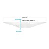 HOOMEE 300CM(118") Window Seal, Cloth Accessory for Portable Air Conditioner