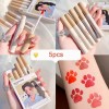 Set 5 Labiales Mate Hidratantes | Estilo Kawaii Cómics |