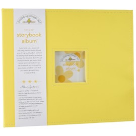 Doodlebug Design Bumblebee Storybook Albums, 12 by 12-Inch