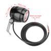 LED Aluminum E bike Headlight Horn 2 In 1 Set