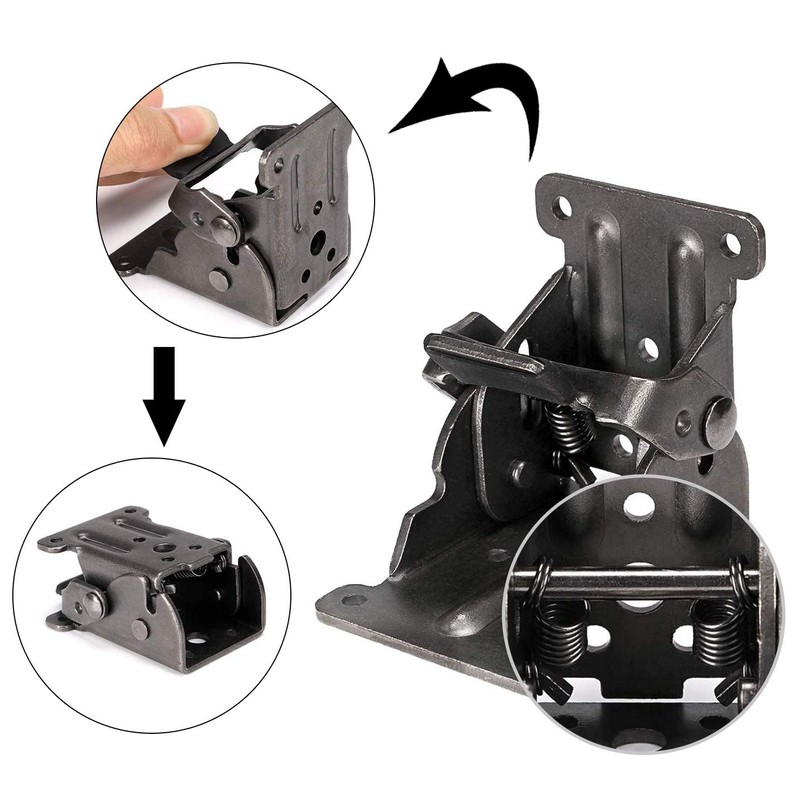 ZHANChen Folding Hinge Table Legs Folding Locking Table Legs Support