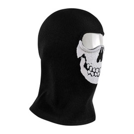 Ghost Team Mask Balaclava Costume Skull Face Windproof Ski Mask Motorcycle Face Masks Black
