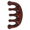 Wood Scalp Meridian Comb Stress Relief Prevent Static Wide Tooth