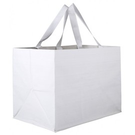 Extra Large Tarpaulin Bag White 50ea