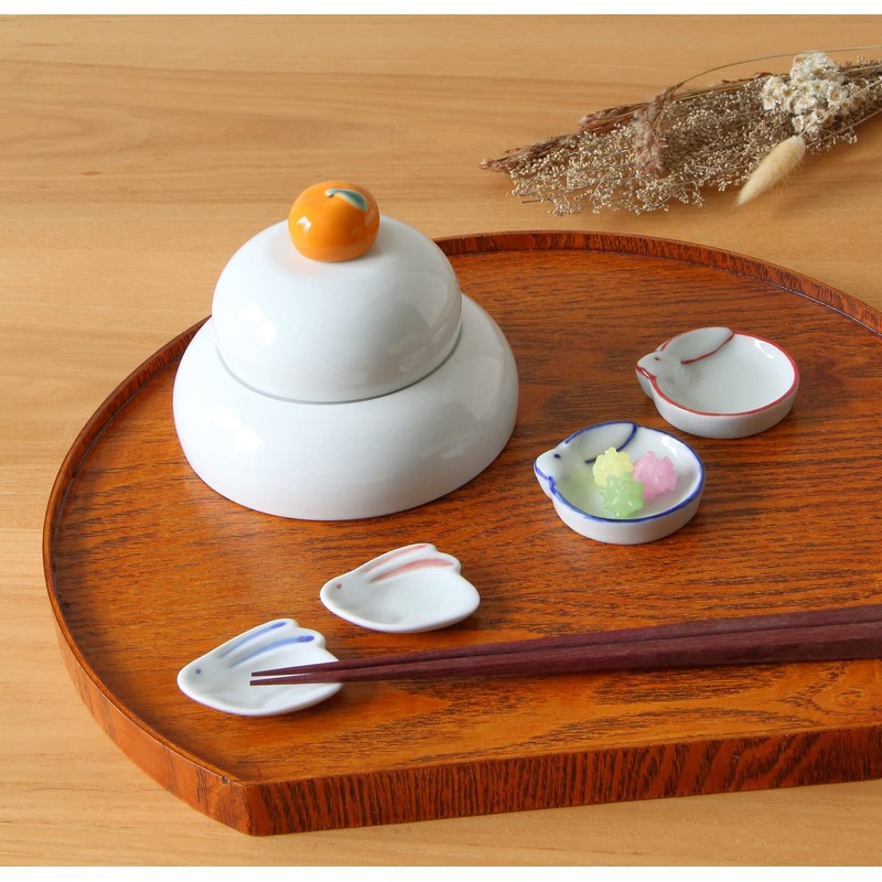 World Create Indigo Flower Kagami Mochi 19405