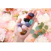 JSDDE 10pcs Mineral Variety Tumbled Crystals Gemstone Reiki Healing Energy