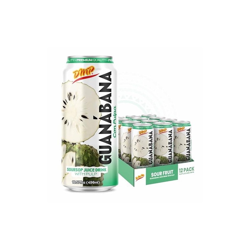 De Mi Pais Soursop - Guanabana Juice with Pulp, Premium