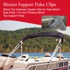 EAORBD ‎Pontoon Top Bimini Clips for Boat Bimini Top Square
