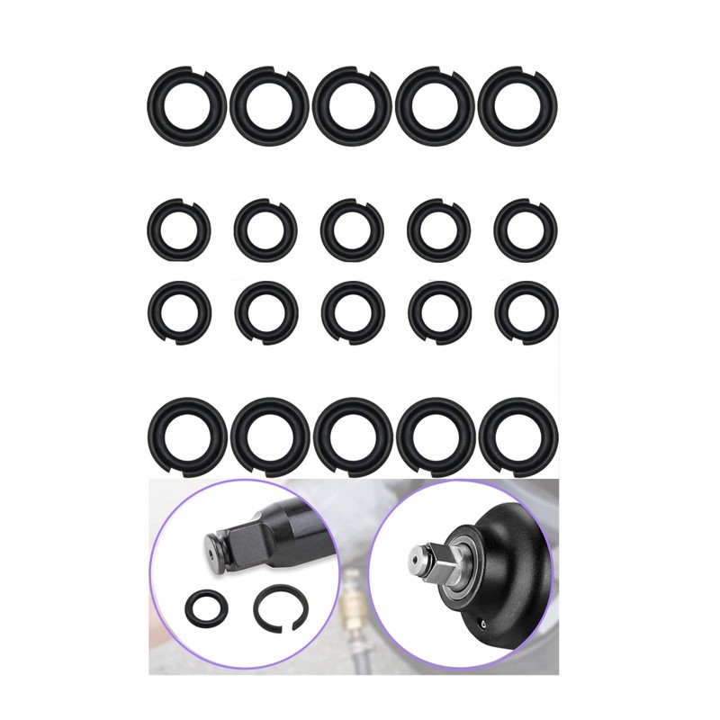 TALSWIF 1/2" Impact Retaining Ring Clip Impact Friction Ring with