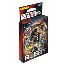 Panini Rugby Top 14 2024-2025 Blister Pack of 13 Sleeves + 2 Free 004872KBF15
