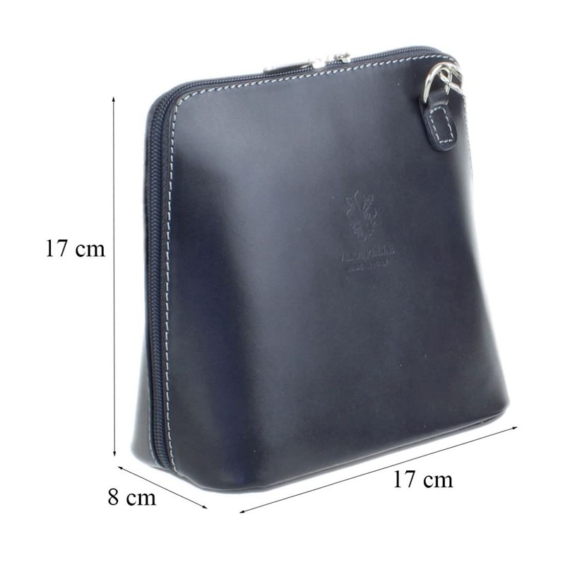 Girly Handbags Womens Genuine Leather Rigid Cross Body Shoulder Bag