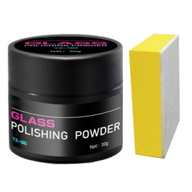 Glass-Polish - Glass Polishing Powder | Cerium Oxide Powder | car Window polishing Mirror Powder | Restores Scratched, Removes Blade Damage