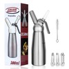 Professional Aluminum Whipped Cream Dispenser Cream Maker 500mL (1 Pint)
