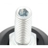 Design61 4 x Adjusting Feet, Diameter 30 mm, M8 x