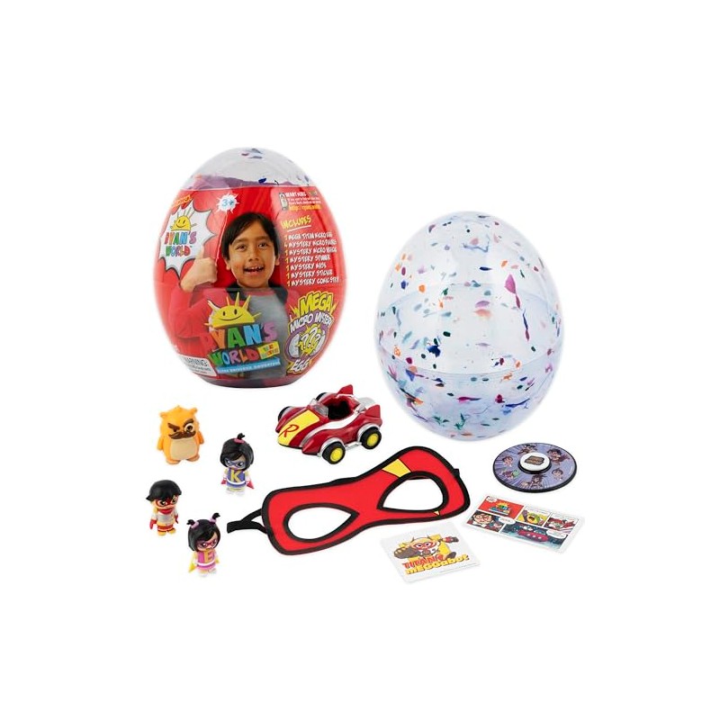Ryan's World: The Movie - Mega Microverse Egg | Featuring
