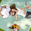 FamGift レジャーシート ピクニックマット アウトドアキャンプ 軽量 防水 湿気を防ぐ 4~6人用 オックスフォード布ピクニックマット 四季適用