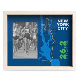 Gone For a Run Premier Running Photo Frame | New York City 26.2